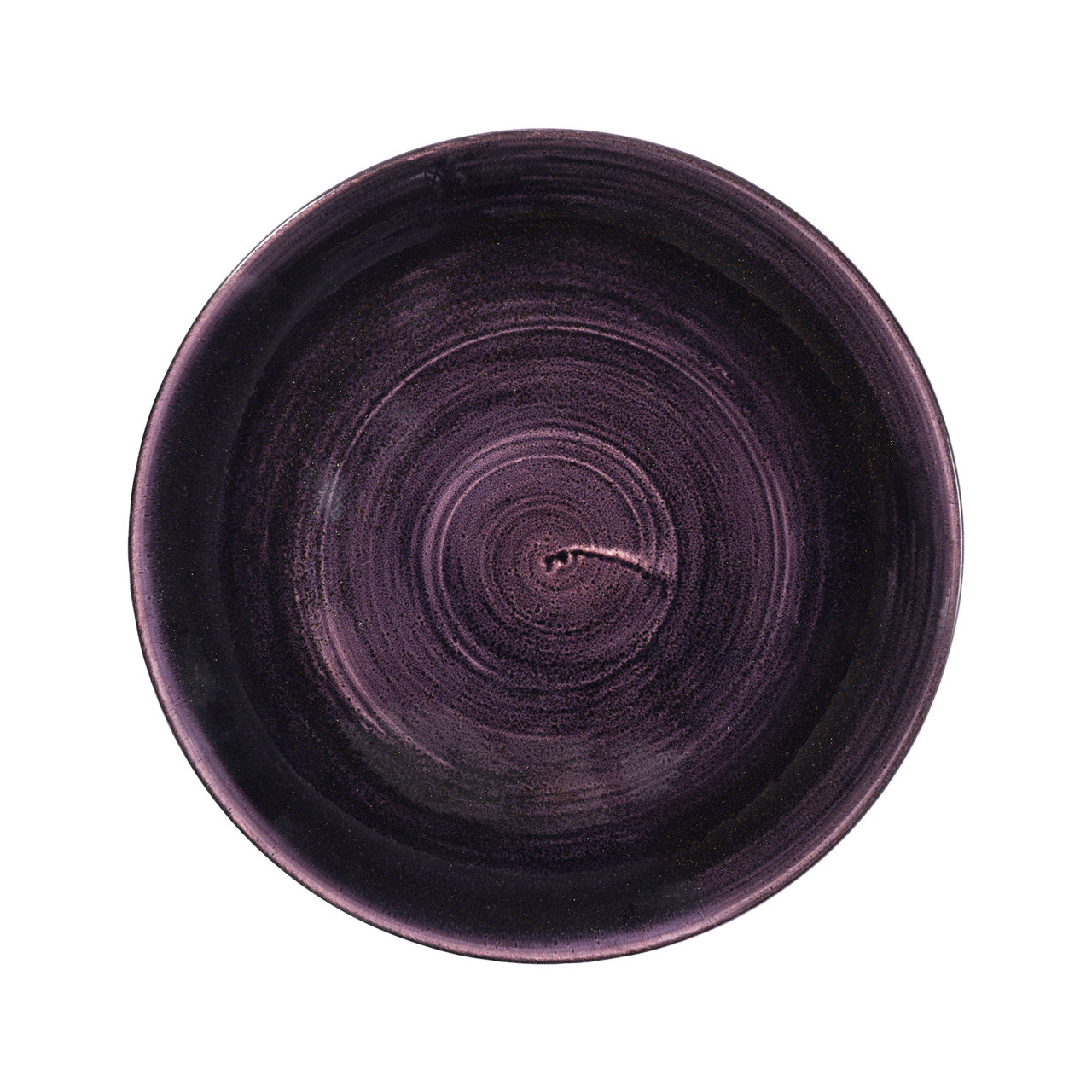 Stonecast Patina, Coupteller flach ø 288 mm Deep Purple